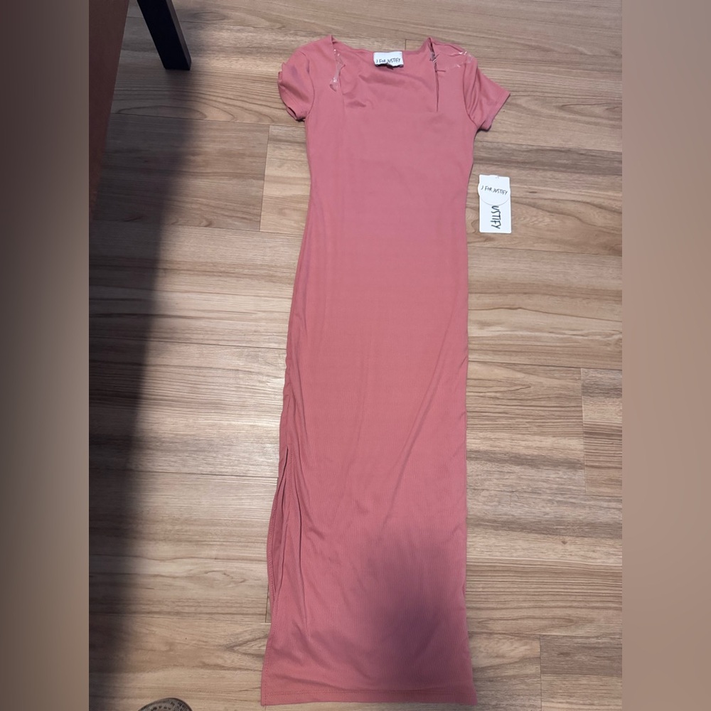 J for Justify Pink Midi Dress